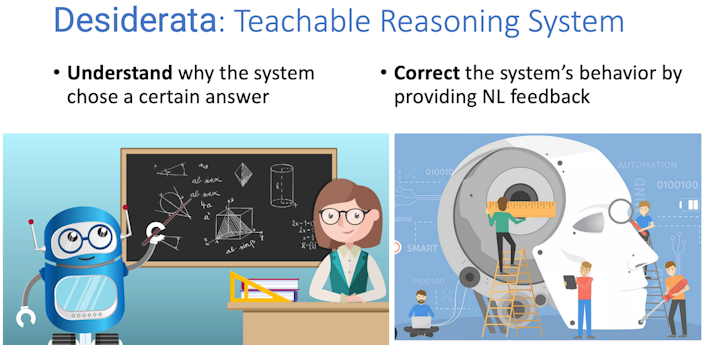 Teachable System Towards teachable reasoning systems | Ai2