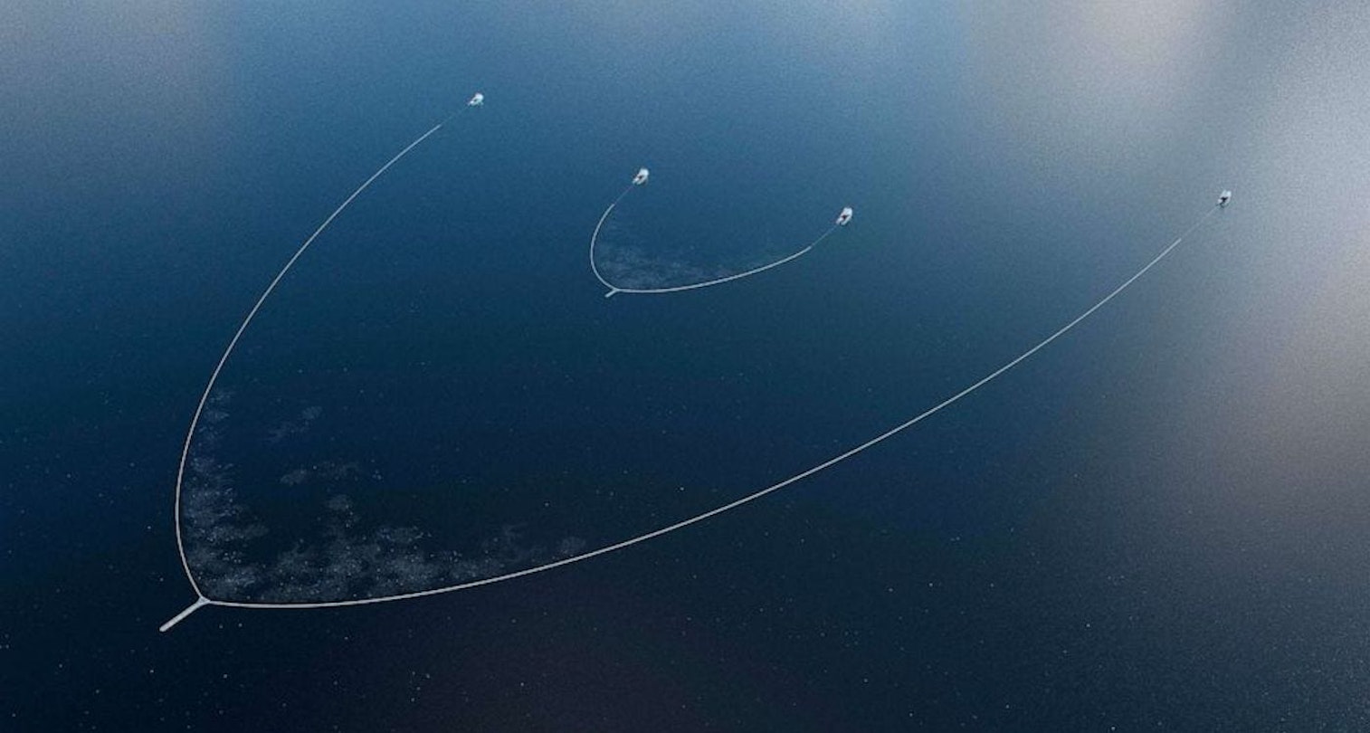 System03, which can clean a football field every five seconds (The Ocean Cleanup)