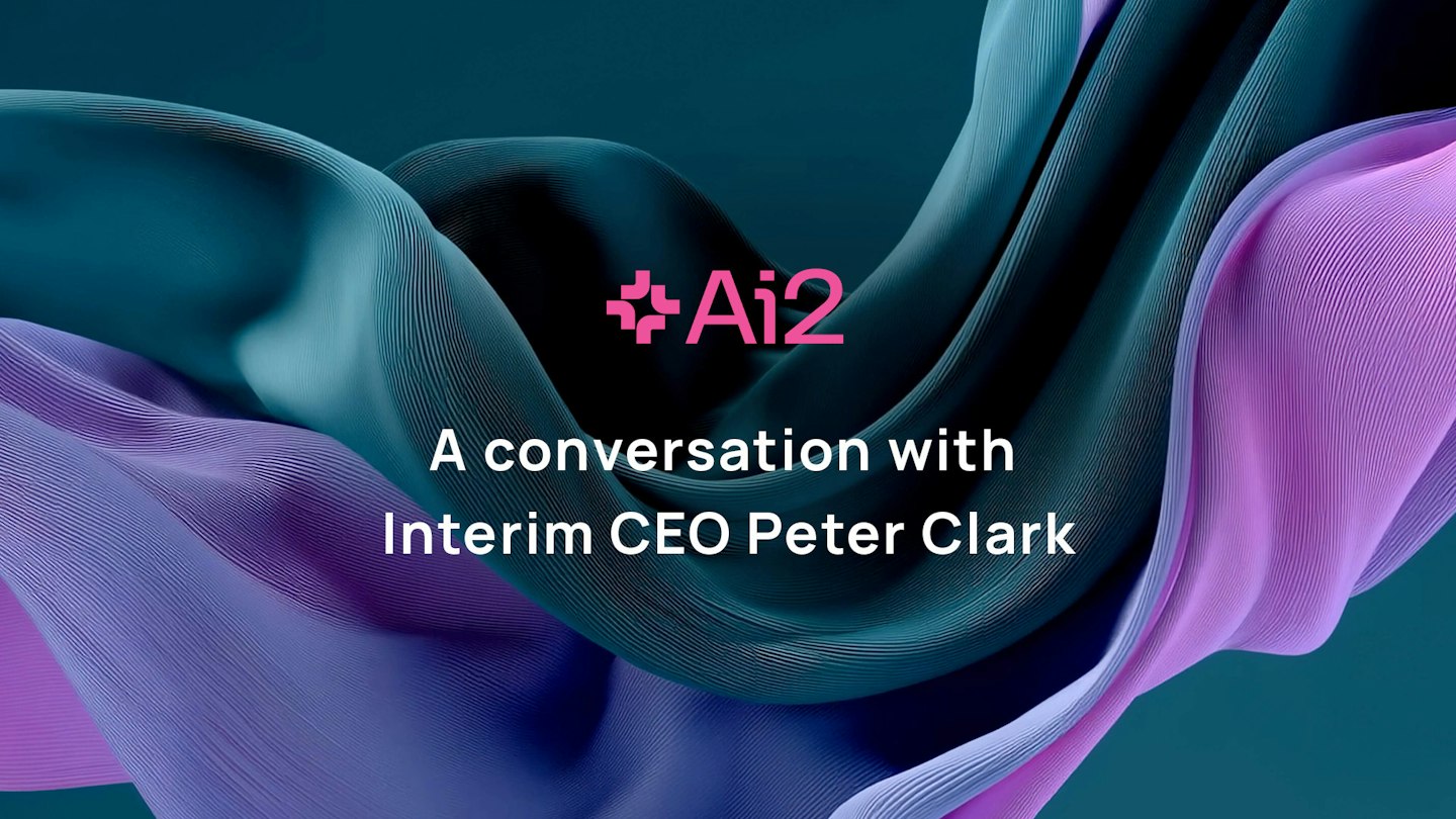 What’s next for Ai2: A conversation with Interim CEO Peter Clark | Ai2