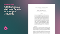 Thumbnail for EMO: Pretraining mixture of experts for emergent modularity