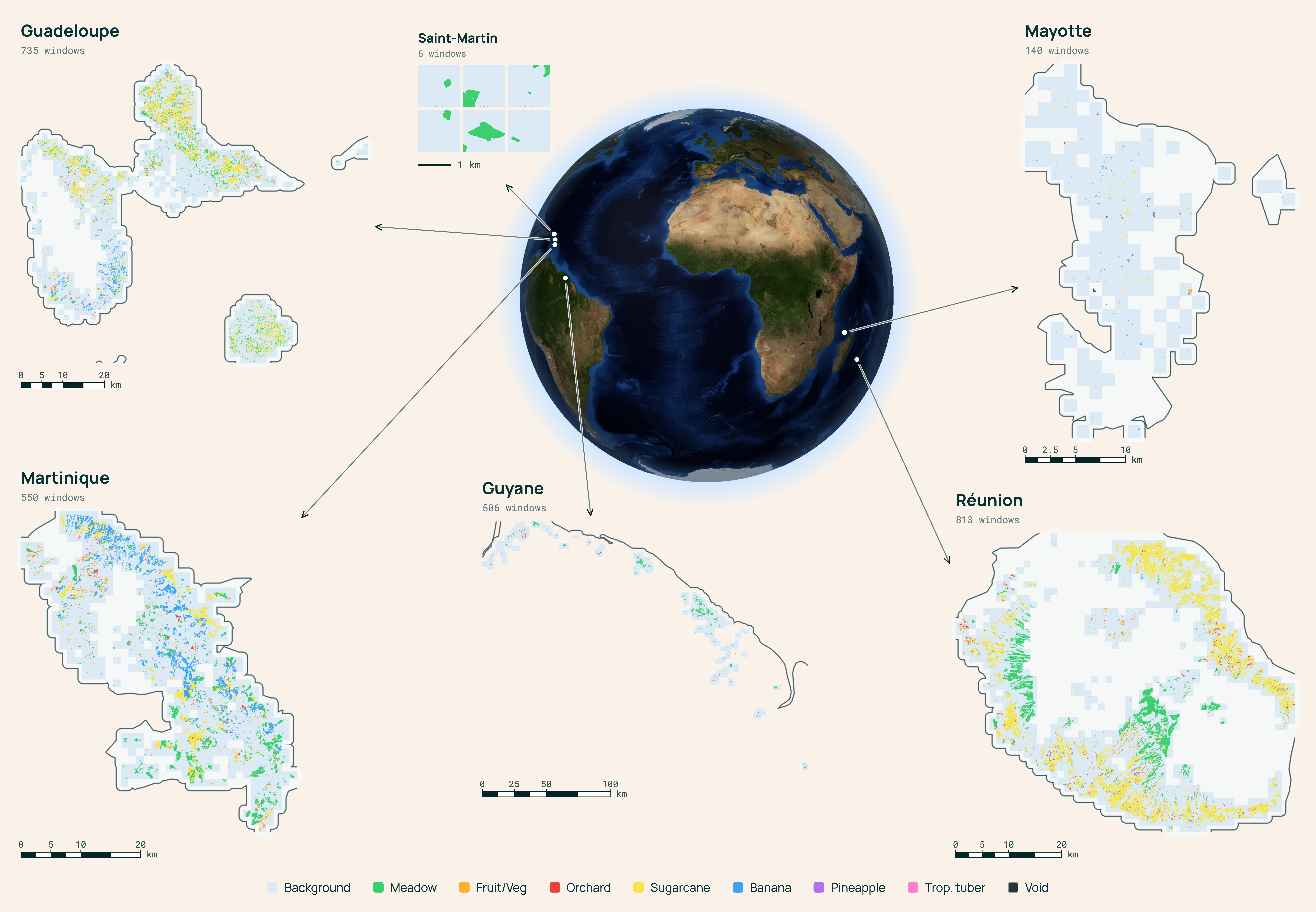 A crop-mapping benchmark for the tropics