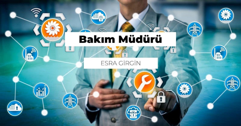 Bu fotoğrafta takım elbiseli bir adam çeşitli simgelerle dolu bir ekrana dokunurken görülüyor. Ekranın sol tarafında bir İngiliz anahtarı logosu ve yanında adamın elinde parlak bir ışık var. Sağ tarafta, ortasında beyaz bir yelpaze olan mavi bir daire, üzerinde kilit olan mavi bir daire ve içinde beyaz çizgiler olan mavi bir daire var. Son olarak, ekranın ortasında beyaz bir çiçek bulunan mavi bir daire var. Adamın ekrandaki bu simgeler ve sembollerle etkileşim halinde olduğu görülüyor. Muhtemelen bir arayüzde geziniyor, belirli bir simge veya sembol arıyor.