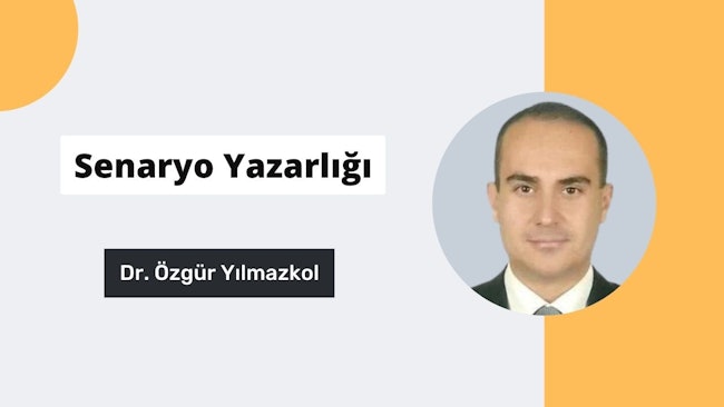 Bu görselde takım elbiseli ve kravatlı bir adam görülüyor ve bu da onun bir profesyonel olduğunu gösteriyor. Bu, başarılı bir senarist olmak için gereken ciddiyet ve uzmanlığı ima ettiği için bir senaryo yazarlığı kursu ve atölyesi için mükemmeldir. Bu kursta katılımcılar bir hikaye oluşturmanın, karakter geliştirmenin ve diyalog yaratmanın temellerini öğreneceklerdir. Öğrenciler ayrıca film ve televizyon endüstrisinin dinamikleri hakkında bilgi edinecek ve bu endüstride nasıl yol alacaklarına dair değerli tavsiyeler alacaklardır. Kursun sonunda, sektör profesyonellerinin dikkatini çekecek etkileyici senaryolar yazmak için gerekli bilgi ve becerilere sahip olacaklardır.