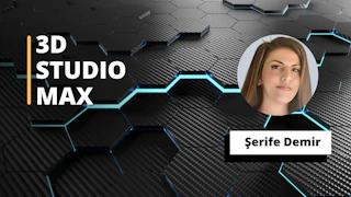 Bu görüntü 3D Studio Max Eğitimi üzerine çevrimiçi bir kursu tasvir etmektedir. Siyah bir arka plan üzerinde kahverengi saçlı bir kadın yüzü ve bir tabelanın yakın çekimi görülmektedir. Diğer ayrıntılar arasında siyah bir yüzeyin yakın çekimi, siyah arka plan üzerinde beyaz bir harf, metal bir nesnenin yakın çekimi, karbon fiber yüzey üzerinde metal bir köşe ve beyaz metinli siyah ve mavi altıgenler bulunmaktadır. Bu unsurlar birlikte 3D Studio Max Eğitiminin karmaşıklığını ve çevrimiçi kursların gücünü göstermektedir. Bu kurs sayesinde kullanıcılar etkileyici 3D modeller, animasyonlar ve görseller oluşturmayı öğrenebilirler. Bilgilerini genişletmek veya 3D tasarım alanında kariyerine hızlı bir başlangıç yapmak isteyen herkes için harika bir kaynaktır.