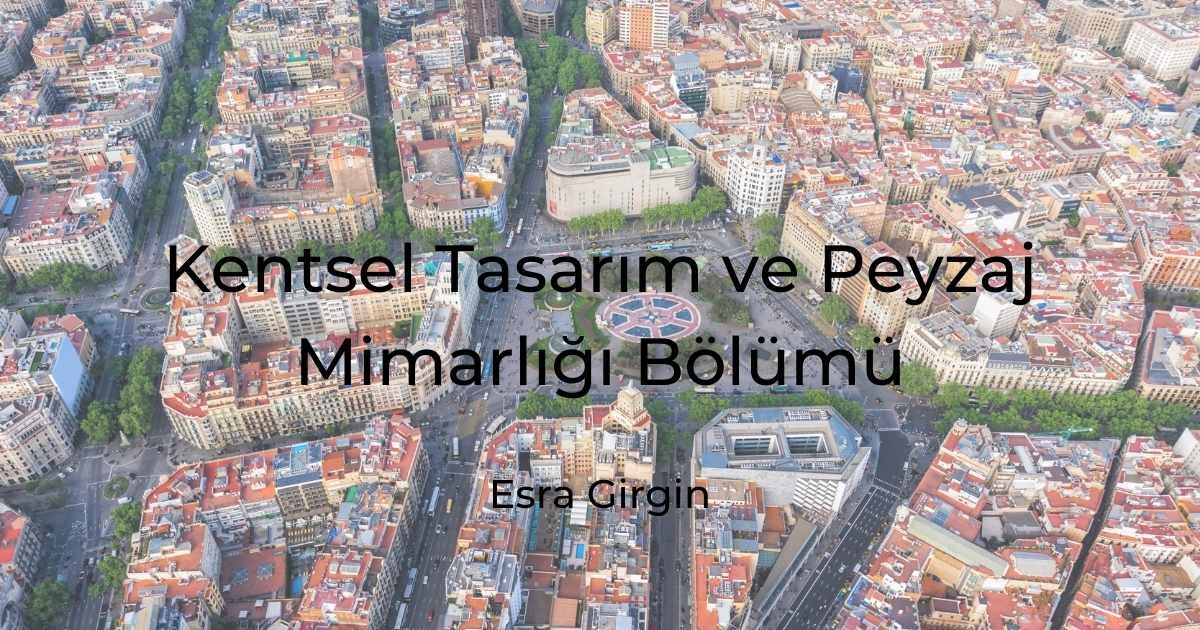Çok sayıda binanın bulunduğu bir şehrin havadan görünümü, binalardan birinin yüzeyinde dairesel bir desen ve beyaz zemin üzerinde siyah bir harf. Binalar farklı boyutlarda, bazılarının çok sayıda penceresi varken diğerleri daha küçük ve daha az pencereli. Gökyüzü parlak mavi renkte ve bulutlar etrafa dağılmış durumda. Ön planda geniş bir yeşil alan var. Şehir hareketlilik içinde, insanlar sokaklarda yürüyor ve arabalar yollarda ilerliyor. Genel manzara güzel ve canlı.