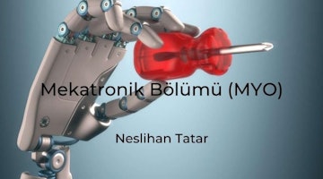 Parlak kırmızı bir nesneyi kavrayan bir robot el görülüyor. Robot elin dört metal parmağı ve kırmızı nesnenin etrafında kıvrılmış iki başparmağı var. Nesne yuvarlak ve pürüzsüz, parlak bir yüzeye sahip. Kırmızının koyu bir tonudur ve içine birkaç turuncu ve sarı renk karışmıştır. Robot el metalik gümüş rengindedir ve parmakları hafif bir dokuya sahiptir. Arka plan bulanık ve gri bir renge sahip. Robotun elindeki nesne görüntünün tek odak noktasıdır.