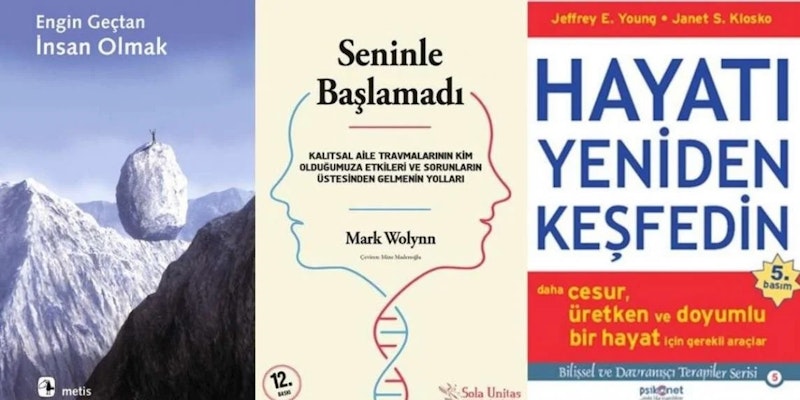 Resimde kitaplardan oluşan bir kolaj görülmektedir. Her kitabın farklı bir kapağı ve başlığı var ve beyaz bir arka plan üzerinde bir desen halinde düzenlenmiş. Kitapların renkleri parlak maviler ve yeşillerden donuk griler ve kahverengilere kadar değişiyor. Bazıları resimli, bazıları metinli olmak üzere en az 10 farklı kitap var. Kitapların dizilişi ilginç bir görsel etki yaratıyor ve renklerin kombinasyonu eğlenceli bir dokunuş katıyor. Kitaplar boyutlarına göre düzenlenmiş gibi görünüyor; büyük kitaplar ortada, küçük kitaplar ise kenarlarda yer alıyor. Bu resim edebiyattaki çeşitliliğin harika bir temsilidir.