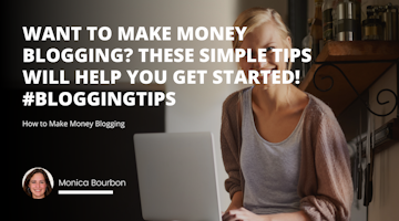 Want to learn how to make money blogging? Check out my latest blog post for all the tips and tricks you need to get started!