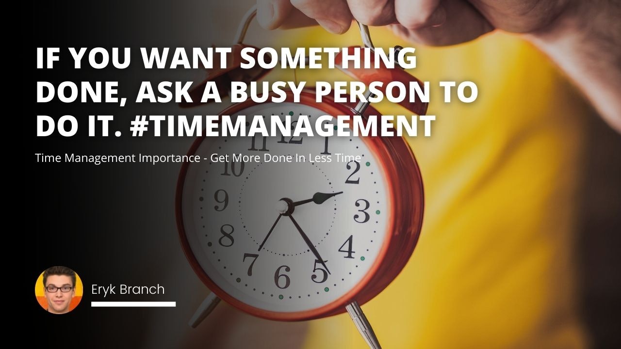 You can have it all, you just can't do it all at once. #timemanagement
