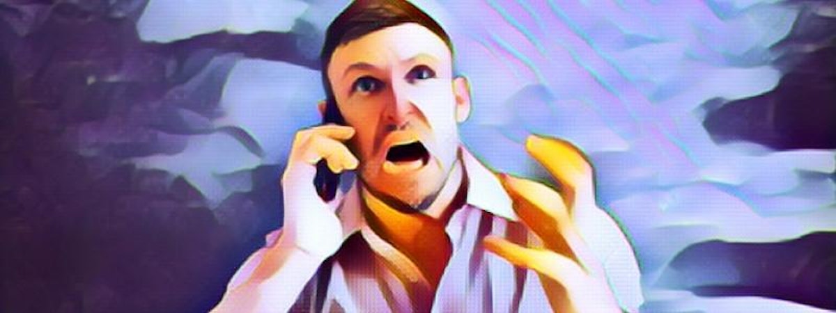 A man stands in a bright room, illuminated by the sunlight streaming in through the windows. He is wearing a casual t-shirt and jeans, and is looking down at the cell phone in his hands. His expression is focused and concentrated, and his eyes are intently studying the device's screen. His left hand is held up to his ear, as if he is talking on the phone. He has a serious yet determined look on his face. His dark hair is slightly disheveled, and his stubble is beginning to grow in. He is standing with one leg slightly bent, and the other is straight and squared off. The cell phone he is holding is a modern device with a sleek black casing.