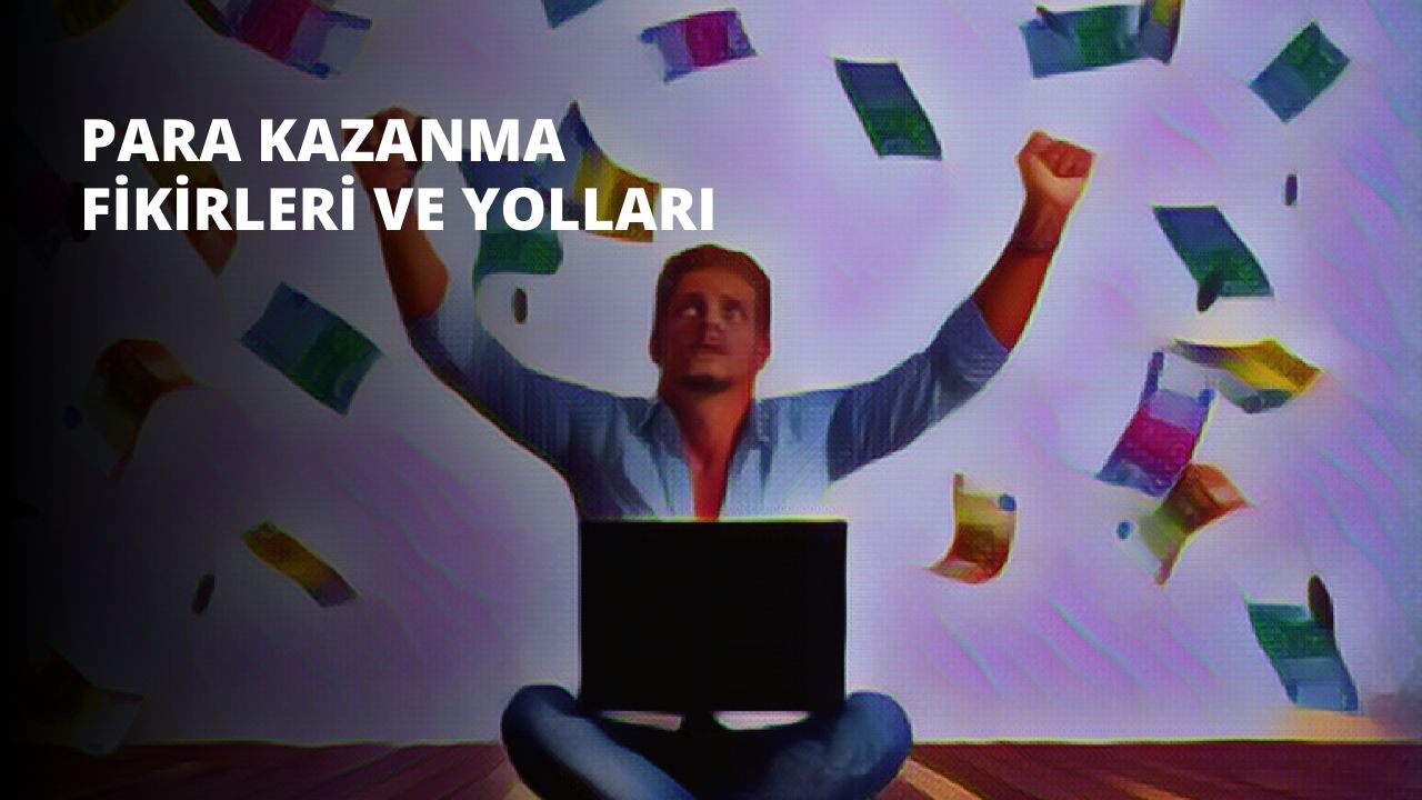 Bir adam önünde dizüstü bilgisayarıyla yerde oturuyor. Ekrana dikkatle bakarken kollarını havaya kaldırmış. Arka plan, etrafında yeşil bir kenarlık olan siyah bir ekrandır. Sağ üst köşede renkli bir nesnenin bulanık bir görüntüsü var. Sol üst köşeye yakın bir yerde de kırmızı ve mor bir nesnenin bulanık bir görüntüsü var. Daha aşağıda, ekranın ortasına yakın bir yerde sarı bir nesnenin bulanık görüntüsü var. Sağ alt köşeye doğru renkli bir nesnenin yakın çekimi ve yeşil bir nesneyi tutan bir kişi var. Son olarak, sol alt köşeye doğru bir uçağın bulanık bir görüntüsü var. Adam sanki bir hedefe ulaşmak üzereymiş gibi odaklanmış ve kararlı görünüyor.
