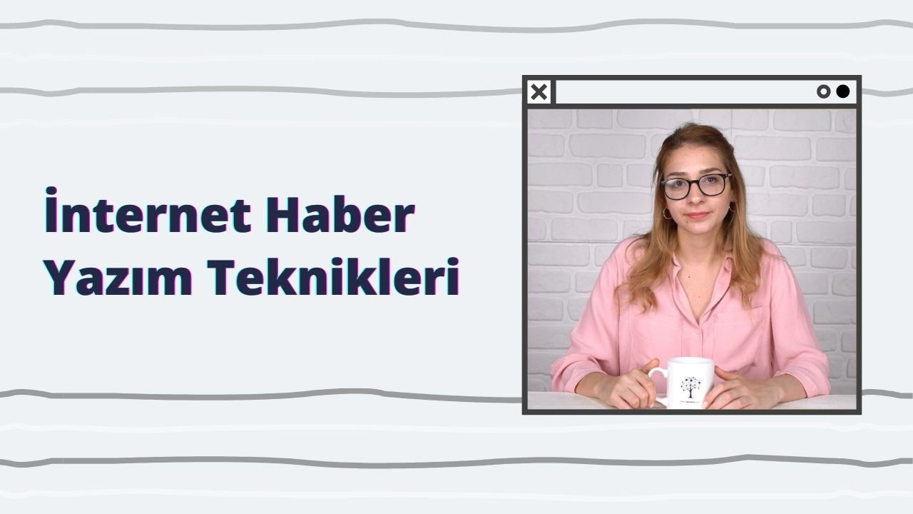 Görüntüde gözlüklü ve pembe gömlekli bir kadın görülüyor. İki eliyle elinde beyaz bir kupa tutmaktadır. Yüzü hafifçe sağa eğiktir ve yüzünde küçük bir gülümseme vardır. Saçları topuz yapılmış ve doğrudan kameraya bakıyor. Arkasında siyah çizgiler olan beyaz bir yüzey ve solunda beyaz zemin üzerinde siyah bir Y harfi var. Kadın görüntünün ön planında yer alıyor ve kupa elinde net bir şekilde görülebiliyor. Duruşu rahat ve ifadesi memnun.