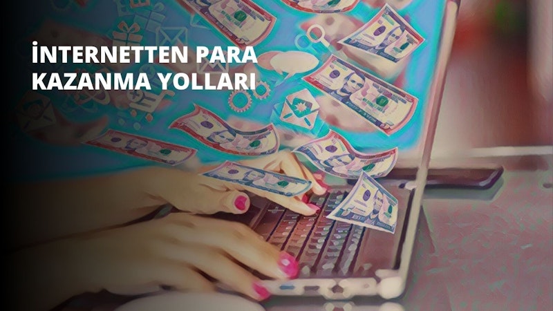 Görüntüde dizüstü bilgisayar kullanan bir kişi görülüyor, elleri klavyenin üzerinde ve paralar klavyeden dışarı fırlıyor. Kişi ellerini klavyenin üzerine koymuş, yoğun bir odaklanma ile bir şeyler yazıyor ve para dizüstü bilgisayardan her yöne doğru uçuşuyor. Görüntü ellerin, klavyenin ve paranın ayrıntılarını seçebilecek kadar net. Arka plan bulanık olduğundan diğer özellikleri seçmek zor. Para birimi yakın plandan gösterildiği için değerini ayırt etmek daha kolay. Bu görüntü, bir kişinin çok çalıştığı ve başarıya ulaştığı yoğun konsantrasyon ve hırs anını yakalıyor.