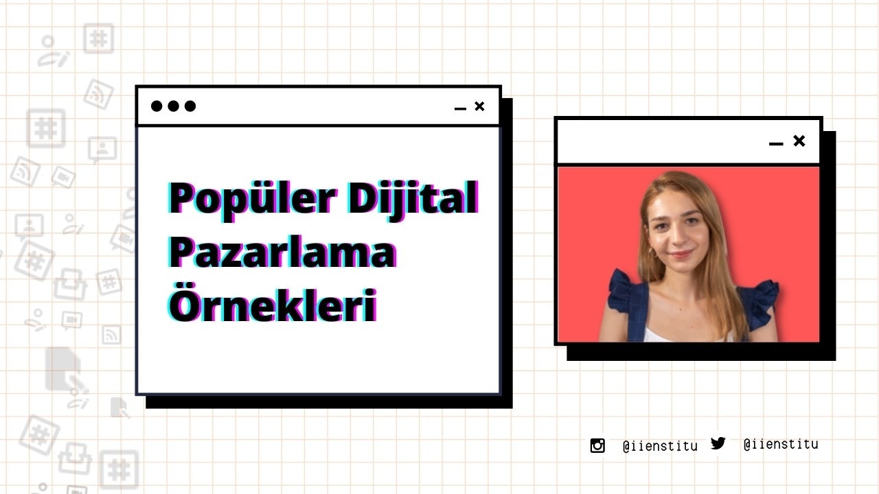 Bu görüntüde beyaz gömlek giymiş, gülümseyen ve doğrudan kameraya bakan bir kadın yer alıyor. Kadın kapalı bir ortamda durmakta ve ön planda göğsü görünmektedir. Görüntünün arka planında siyah ve mor bir logo gösteren bir bilgisayar ekranının yanı sıra beyaz bir kare ve siyah bir sembol içeren bir cep telefonu ekranı yer alıyor. Kadın aynı zamanda mavi bir elbise giyiyor ve yüz ifadesi neşeli. Kolları yanında ve saçları uzun ve koyu renk. Görüntüdeki ışık parlaktır ve kadının kıyafetinin rengini ve gülümsemesini vurgulamaktadır.