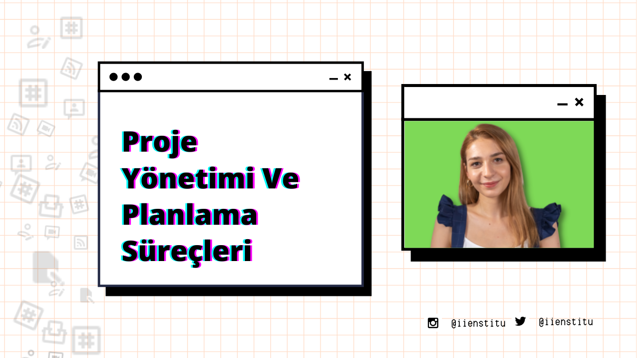 Bir kadın bilgisayar ekranında kameraya gülümserken görülüyor. Üzerinde beyaz bir gömlek vardır ve saçları arkaya doğru toplanmıştır. Görüntü göğüs bölgesine odaklanarak yakından çekilmiştir. Arka planda simgelerden oluşan bir ızgara ve siyah ve mor bir metin var. Görüntünün sol tarafında turuncu çizgileri olan beyaz bir kağıt var. Genel olarak, gülümseyen bir kadın ve arka planda simgelerden oluşan bir ızgara ile bir bilgisayar ekranının ekran görüntüsüdür.