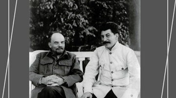 Tarihin İlk Photoshop'u: Lenin ve Stalin