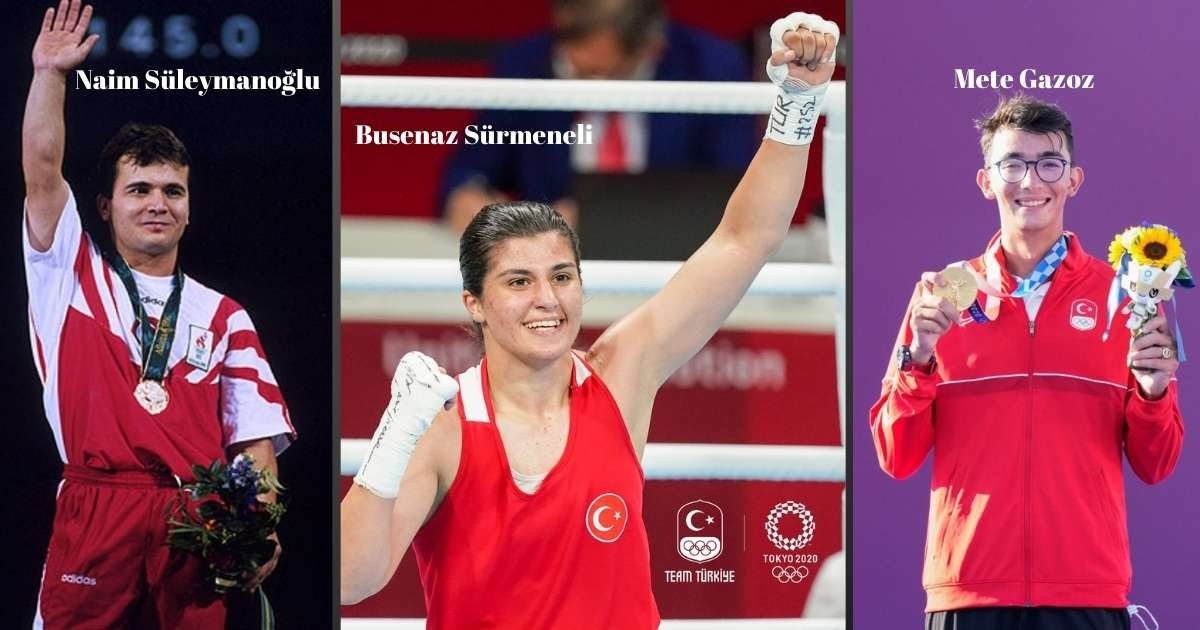 Olimpiyat Şampiyonu Türk Sporcular