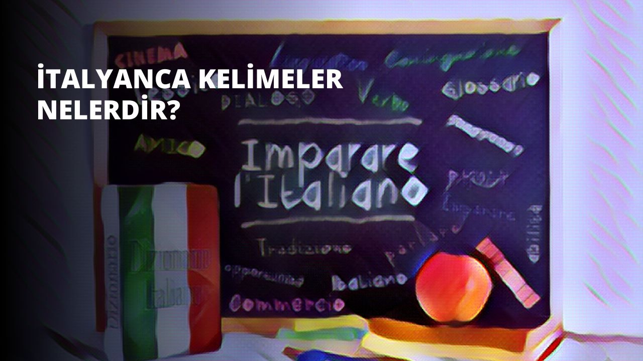 Resimde kara tahta ve bir meyve görülmektedir. Kara tahtanın sol üst köşesinde kırmızı ve beyaz çizgili bir bayrak var. Kara tahtanın sağ alt köşesinde ise yeşil bir elma, sarı bir muz ve beyaz bir meyve suyu şişesi var. Tahtanın ve görüntüdeki nesnelerin renkleri ve dokuları açıkça görülebiliyor. Tahtanın kendisi hafif dokulu bir yüzeye sahipken, kara tahta pürüzsüz bir yüzeye sahiptir. Bayrak, elma, muz ve meyve suyu şişesi kara tahtayla kontrast oluşturan parlak renklere sahip. Görüntüdeki ışık tahtaya gölge düşürüyor ve nesnelerin dokusunu öne çıkarıyor.