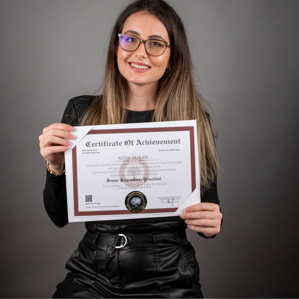 The IIENSTITU Verified Certificate provides you with an opportunity to showcase your accomplishment and skillset to potential employers. In addition, the certificate is a great way to stand out from the competition when applying for jobs.
