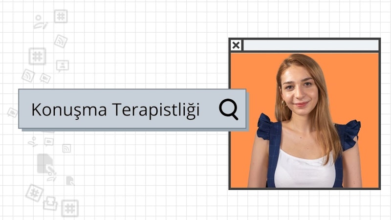 Bu fotoğrafta açık gri bir bluz giymiş, kameraya ışıl ışıl gülümseyen bir kadın görülüyor. Gözleri geniş ve ağzı açık, mükemmel dişlerini sergiliyor. Fotoğrafın arka planı çoğunlukla bulanık, birkaç dikdörtgen şekil görülebiliyor. Fotoğrafın en sol tarafında, üzerinde siyah bir logo bulunan beyaz bir kare görülüyor. Kadının sağında ise siyah bir büyüteç görülüyor. Fotoğrafın alt kısmında ise bir cep telefonunun ekran görüntüsü görülüyor. Gömleğinin düğmeleri hafifçe açık olan kadının göğsü de fotoğrafta açıkça görülüyor. Kolyesi de açıkça görülebiliyor. Fotoğraf parlak renklerle dolu ve iyi aydınlatılmış, bu da kadının yüzünü odak noktası haline getiriyor.