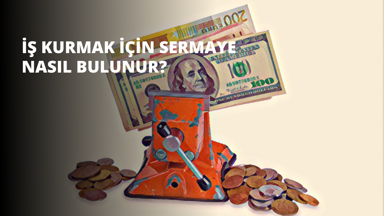 Bu resimde bir kolu ve tepesinde birkaç bozuk parası olan kırmızı bir makine görülüyor. Sağda bir yığın kağıt para, solda ise beyaz bir yüzey üzerinde bir yığın bozuk para görülüyor. Daha aşağıda solda bir tabakta bir kase yemek var. Makinenin arkasında duran şapkalı bir adam var. Resmin ortasında bir masanın üzerinde bir yığın bozuk para var. Kırmızı makinenin bir kolu var ve etrafı bozuk para ve paralarla çevrili, bu da görüntüye zenginlik hissi veriyor. Resmin renkleri ve ışığı canlıdır ve sahne davetkârdır.