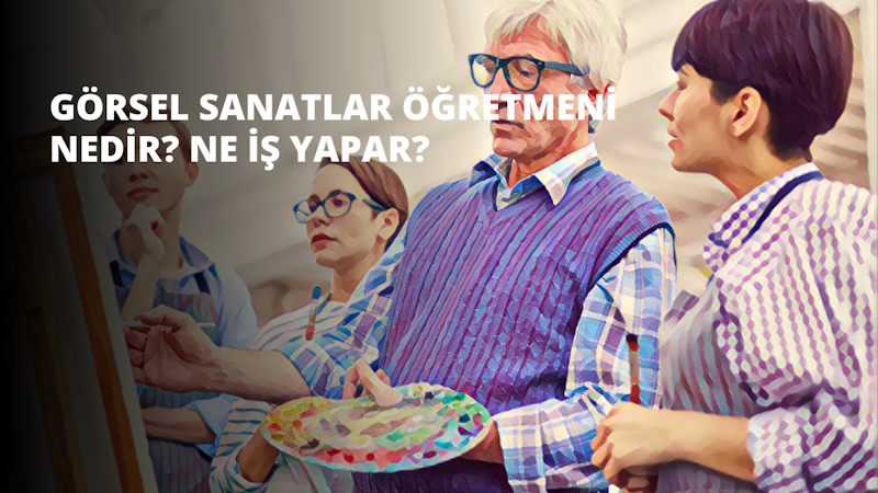 Bir adam, üzerinde bir resim bulunan bir tabağı tutuyor ve hayranlıkla bakıyor. Resim renkli ve canlıdır; kırmızı, sarı ve mavinin çeşitli tonları vardır. Adam gözlük takıyor ve yüzünde ciddi bir ifade var. Tabak metalden yapılmış ve bir desenle süslenmiş. Sağında bir kadın var ve o da resme ilgiyle bakıyor. Uzun bir elbise giymiş ve yüzünde bir gülümseme var. Arkalarında, ellerinde boya ve fırça dolu bir tepsi tutan bir grup insan var. Daha arkalarında elinde kalem tutan bir kişi ve arka planda renkli bir sepetin bulanık görüntüsü var.