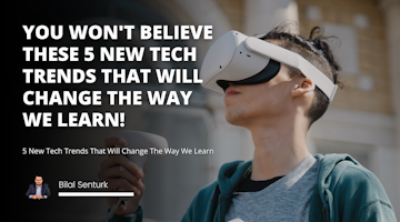 Read this article to find out what new tech trends will have the biggest impact on education. Prepare for an engaging experience!