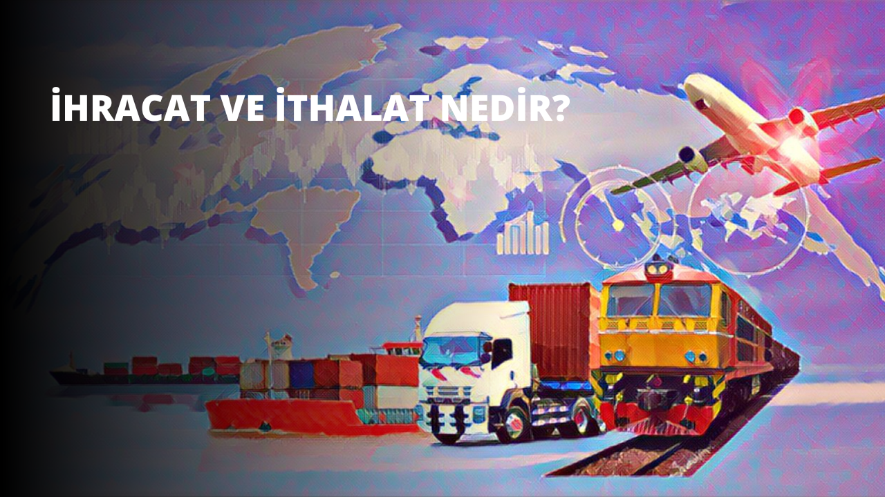 Bir limanda bir kamyon ve bir tren görülüyor. Kamyon gridir ve arkasında büyük bir konteyner vardır. Tren ağırlıklı olarak sarı ve kırmızı renktedir, araya birkaç renk daha serpiştirilmiştir. Arka planda gökyüzünde uçan bir uçak da var. Kamyon ve tren birbirlerine yakın konumlandırılmış ve görüntüdeki ana özneler. Liman farklı konteynerlerle dolu ve endüstriyel bir his veriyor. Kamyon ve trenin yüksek binalarla çevrili olması, buranın kalabalık bir bölge olduğunu gösteriyor. Gökyüzü güzel bir mavidir ve birkaç beyaz bulut etrafa dağılmıştır.