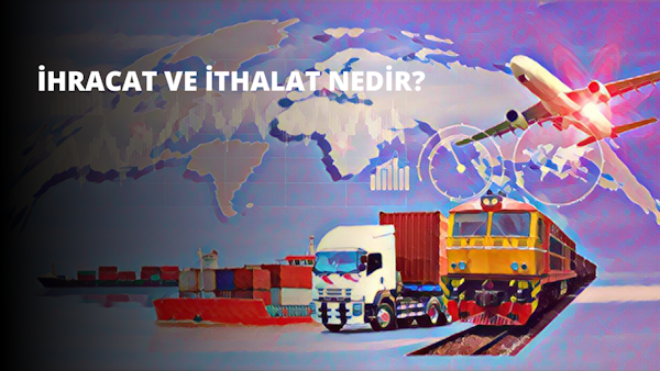 Bir limanda bir kamyon ve bir tren görülüyor. Kamyon gridir ve arkasında büyük bir konteyner vardır. Tren ağırlıklı olarak sarı ve kırmızı renktedir, araya birkaç renk daha serpiştirilmiştir. Arka planda gökyüzünde uçan bir uçak da var. Kamyon ve tren birbirlerine yakın konumlandırılmış ve görüntüdeki ana özneler. Liman farklı konteynerlerle dolu ve endüstriyel bir his veriyor. Kamyon ve trenin yüksek binalarla çevrili olması, buranın kalabalık bir bölge olduğunu gösteriyor. Gökyüzü güzel bir mavidir ve birkaç beyaz bulut etrafa dağılmıştır.