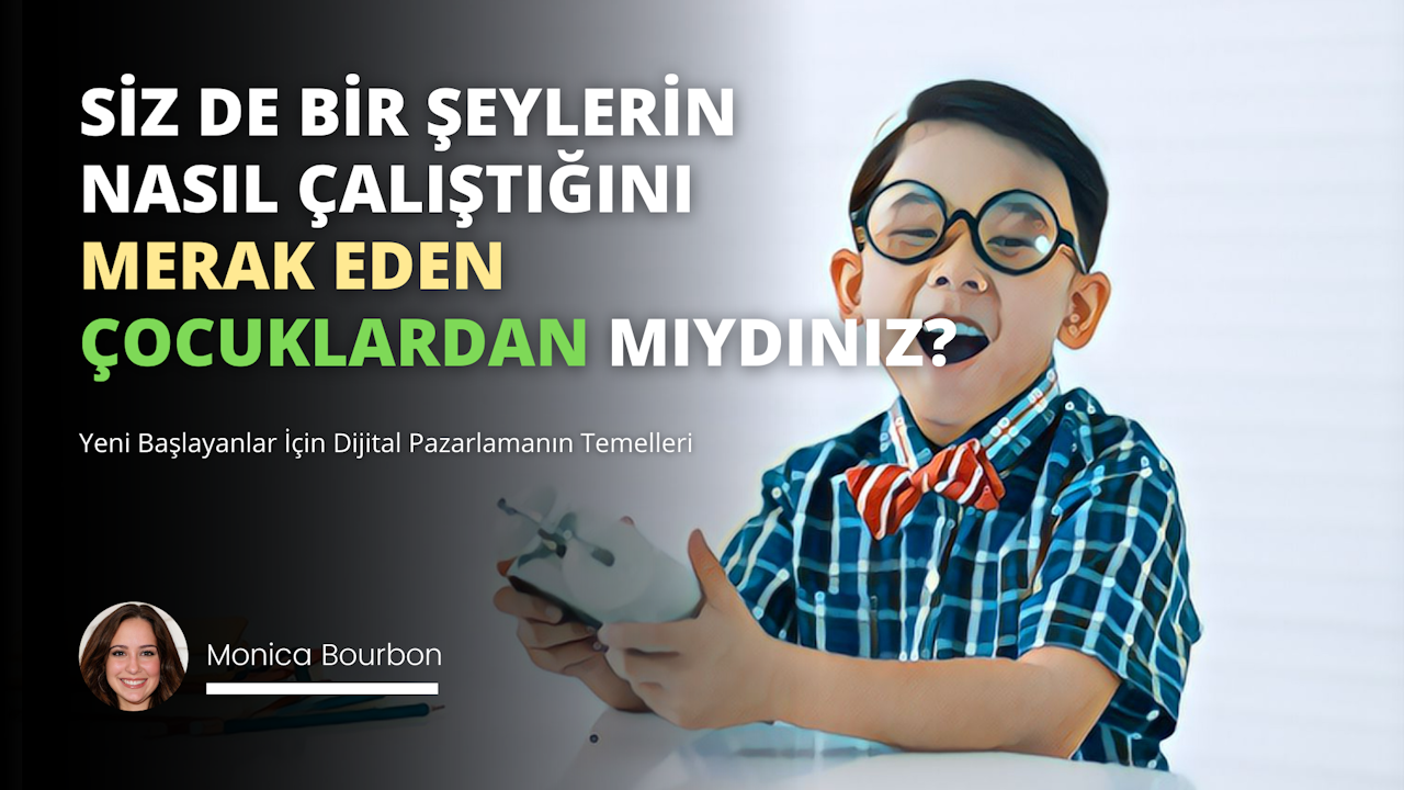 Genç bir çocuk gözlük takıyor ve siyah papyon takıyor. Gülümsüyor ve sağ elinde beyaz bir oyuncak tutuyor. Kısa siyah saçları var ve ten rengi açık. Görüntünün arka planı bulanık ve sol alt köşede kırmızı beyaz çizgili bir eldiven görülüyor. Sağ alt köşede de beyaz bir tuvalet kağıdı rulosu var. Resmin üst kısmında siyah beyaz bir arka plan ve beyaz bir metin var. Görüntünün ortasında siyah zemin üzerinde yeşil bir O harfi yer almaktadır.