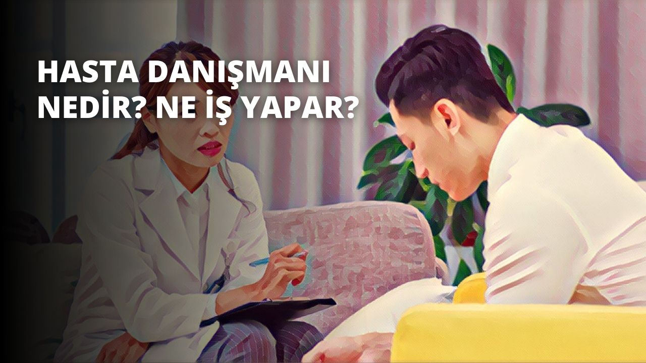 Bej rengi bir kanepede oturan bir adam, beyaz önlüklü bir kadın kucağındaki panoya bir şeyler yazarken rahatlamış görünüyor. Adamın bir kolu koltuğun kol dayanağına yaslanmış, diğer kolu ise yanındadır. Kadın, elinde küçük bir nesne tutarak elindeki panoya odaklanmış durumda. Arkalarında, arka planında diğer mobilyaların bulanık bir şekilde yer aldığı sarı bir yüzey görülüyor. Sağ alt köşede, bir kişinin elinin bulanık bir görüntüsü görülebiliyor.