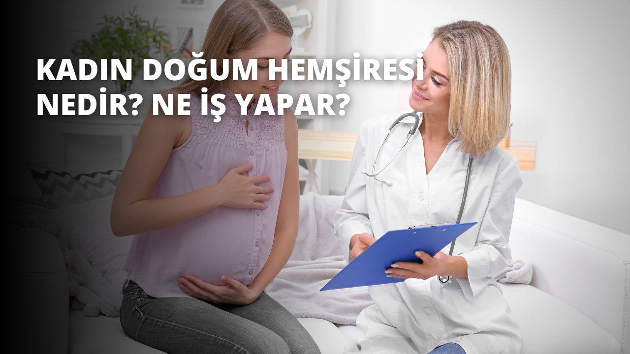 Bu görüntüde hamile bir kadının karnını tutan bir kadın görülüyor. Beyaz bir önlük giyiyor ve sağ elinde bir pano tutuyor. Yüzü neşe dolu ve gülümsemesi geniş. Sarı saçları topuz yapılmış ve sol tarafında bir bitki var. Doğrudan karşısındaki doktora bakıyor. Hamile kadının karnı yuvarlak ve dolgun. İkisi de beyaz havlulu beyaz bir yatağın üzerinde durmaktadır. Arka plan bulanıklaştırılarak yakın çekim etkisi yaratılmış. Görüntü, hamileliğin neşesini ve güzelliğini ve bir anne ile doğmamış çocuğu arasındaki özel bağı hatırlatıyor.