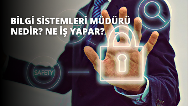 Şık takım elbiseli ve uyumlu kravatlı bir adam, elinde sıkılmış ağır, metal bir kilitle duruyor. Görüntünün odak noktası, lacivert takım elbise, beyaz gömlek ve gri-mavi desenli kravattan oluşan kıyafetidir. Kolunu uzatmış ve diğer eli kilidin üzerinde olan adamın duruşu kendinden emin ve rahattır. Adamın yüzü görünmüyor ama giysileri ve elinde tuttuğu kilit net odakta. Arka plan odak dışıdır ama iyi aydınlatılmış bir oda gibi görünmektedir. Bu görüntü güvenlik ya da güvenilirlik kavramlarını anlatmak için kullanılabilir.