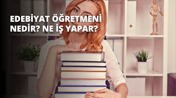 Beyaz gömlek ve siyah pantolon giyen bir kadın, kollarında bir yığın kitapla ayakta durmaktadır. Yüzünde ciddi bir ifadeyle doğrudan kameraya bakıyor. Sağ eli en üstteki kitabı kavrarken sol eli yığının ortasını destekliyor. Kitaplar beyaz renkte ve çeşitli şekil ve boyutlarda. Arka planda bir kişinin elinin yakın çekim görüntüsünün yanı sıra beyaz bir duvar ve beyaz bir saksı içinde bir bitki görülüyor. Arka planda ayrıca beyaz dikdörtgen bir nesne ve siyah beyaz çizgili bir nesne var. Sahnede beyaz bir fincan ve bir bebeğin bulanık görüntüsü de görülebiliyor.