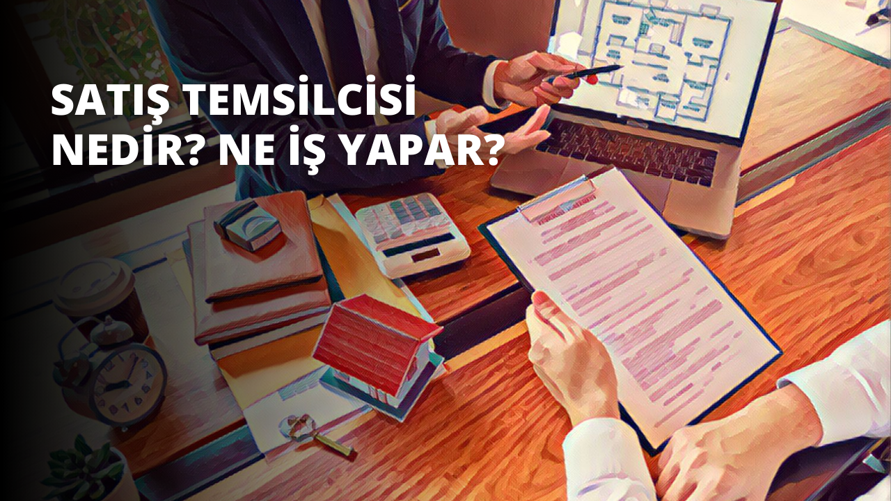 İyi aydınlatılmış bir ofiste masa başında oturan bir grup insan. Bir kişi takım elbise giyiyor ve sağ elinde bir telefon tutuyor. Başka bir kişi ise elinde bir pano tutmaktadır. Masanın üzerinde kırmızı çatılı bir kitap yığını, bir kutu ve bir hesap makinesi vardır. Arka planda bir kişi dizüstü bilgisayar ekranına bakmaktadır. Masanın yanındaki duvarda bir ev çizimi var. İnsanlar rahat ve işlerine odaklanmış durumdalar. Odanın rahat ve davetkâr bir atmosferi var.