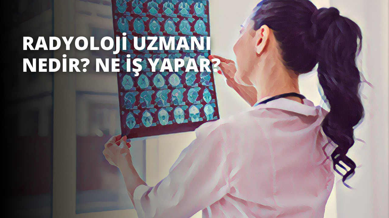 Bir kadın tıp uzmanı, yüzünde ciddi bir ifadeyle bir röntgeni yakından inceliyor. Açık mavi bir tıbbi önlük giymekte ve bir gözlük takmaktadır. Röntgen filmi açık renkli bir yüzey üzerinde önünde durmaktadır. Görüntünün arka planında mavi ve kırmızı bir yorgan görülmektedir. Röntgen filmi, tıbbi durum veya anormallik belirtilerini gösteren çeşitli şekil ve desenler içerir. Ayrıntıları dikkatle inceleyen kadının bakışları röntgene odaklanmış, önemli bilgileri bulmak için görüntüyü dikkatle analiz ediyor. İşini olabildiğince verimli ve etkili bir şekilde yapmaya çalışan kadının uzmanlığı ve detaylara gösterdiği özen bu görüntüde açıkça görülüyor.