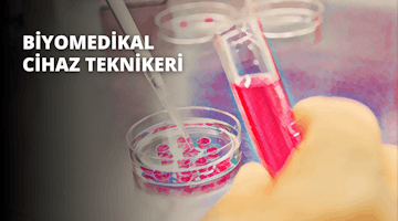 Bir kişi elinde, cam bir kabın içinde kırmızı bir sıvı içeren bir pipet tutmaktadır. Pipet yakın çekimdir ve kişinin parmağı çerçevede görülebilir. Pipet, test tüpünde görülebilen parlak kırmızı bir sıvıyla doludur. Cam kap ağzına kadar kırmızı sıvıyla doludur ve kişinin diğer eli arka plandadır. Kişi bir laboratuvar önlüğü giymektedir ve arka plan bir laboratuvar ortamıdır. Işıklandırma parlak ama yumuşaktır ve görüntüye genel olarak sıcak bir his verir.