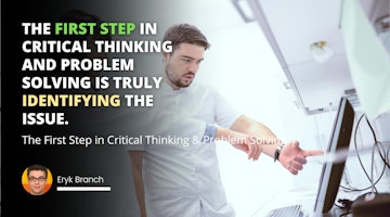 decision tree analysis problem solving A man in a white coat is standing in front of a computer screen, pointing at it with one finger. He is wearing glasses and has a beard. The focus of the image is on a white letter 'O' on a black background, which is located to the right of the man. The letter is slightly blurred, indicating that it is being looked at by the man. The man is standing in an upright posture, looking intently at the computer screen. His expression is serious, and he is taking in the information on the screen with a focused, attentive gaze.