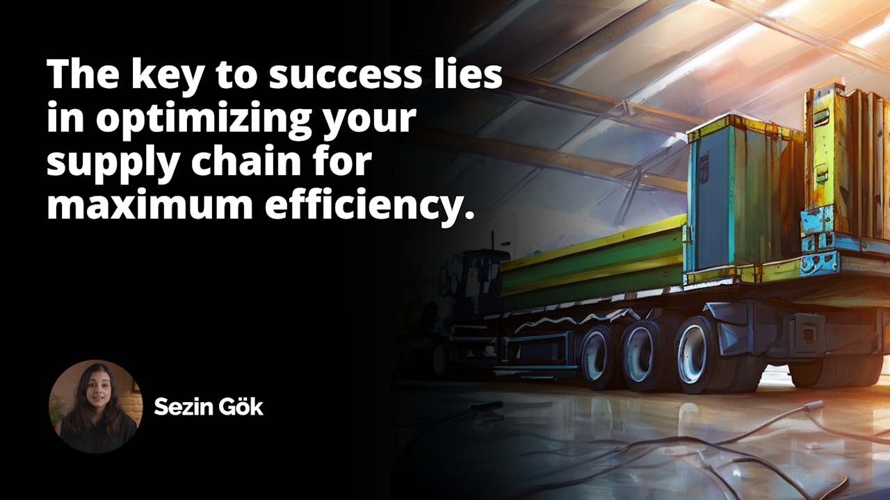 Optimizing your supply chain doesn't have to be complicated - just grab a wrench and get to work!  #supplychainefficiency