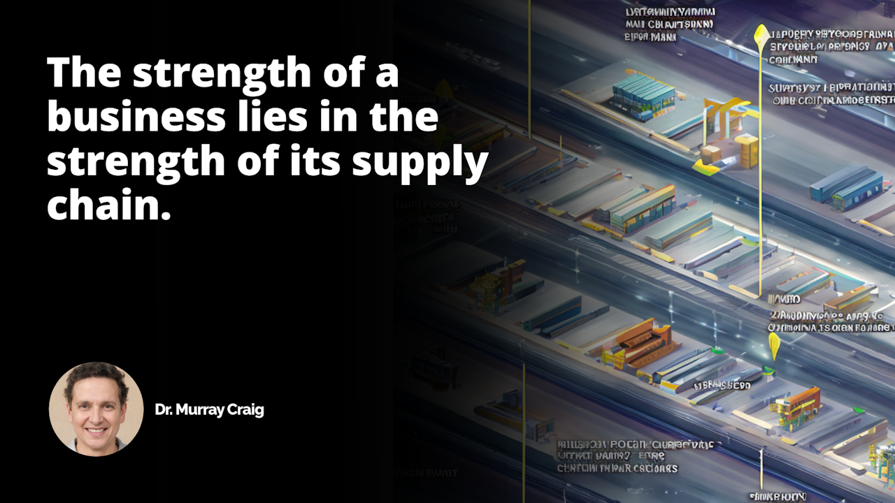 Leveraging the power of supply chain management to maximize efficiency and success!  #SupplyChainManagement