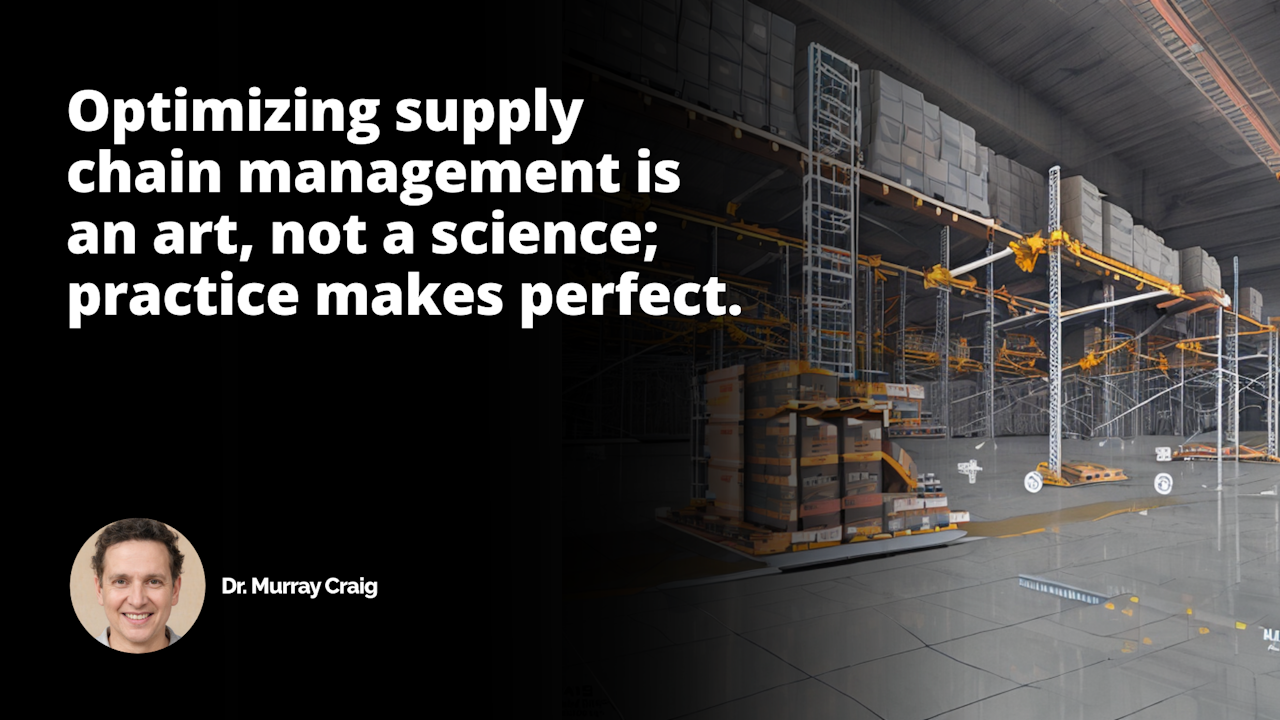 Optimizing your supply chain doesn't have to be daunting - with the right tools, it can be a breeze! #supplychainmanagement
