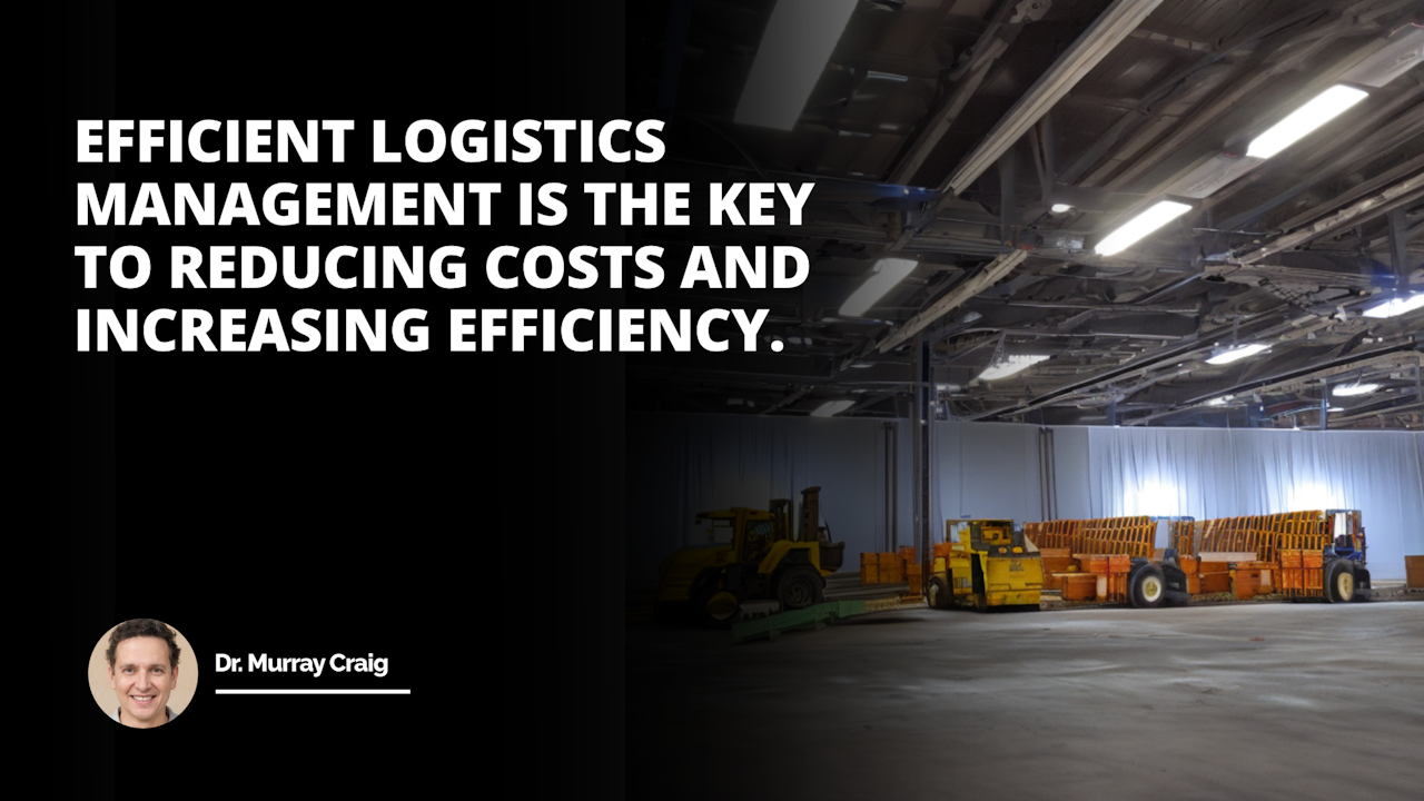 Maximizing efficiency and cutting costs--it's all in the details!  #logisticsmanagement