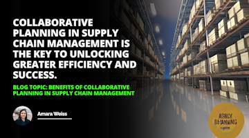 Collaborative planning is essential for a successful supply chain management system. Together, we can make it happen!  #SupplyChainManagement #CollaborativePlanning