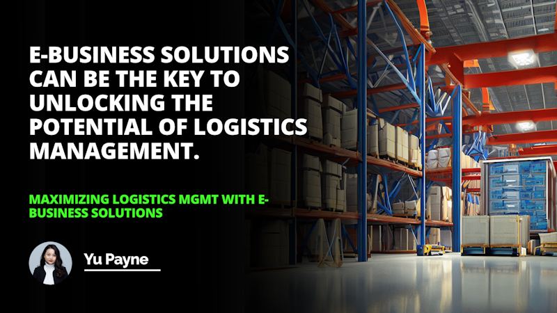 A large warehouse with a few shelves is shown. In the foreground, a woman wearing a white turtleneck and a black jacket stands with her hands on her hips. In the background, a close-up of a drawer is visible, as well as white text on a black background. On the floor, a close-up of a gray surface can be seen. At the top of the image, three white letter Os are visible against a black background, each slightly different from the others. Lastly, green text is visible on a black background in the middle of the image. The woman looks determined and the warehouse is well-lit, giving the scene a sense of organization.