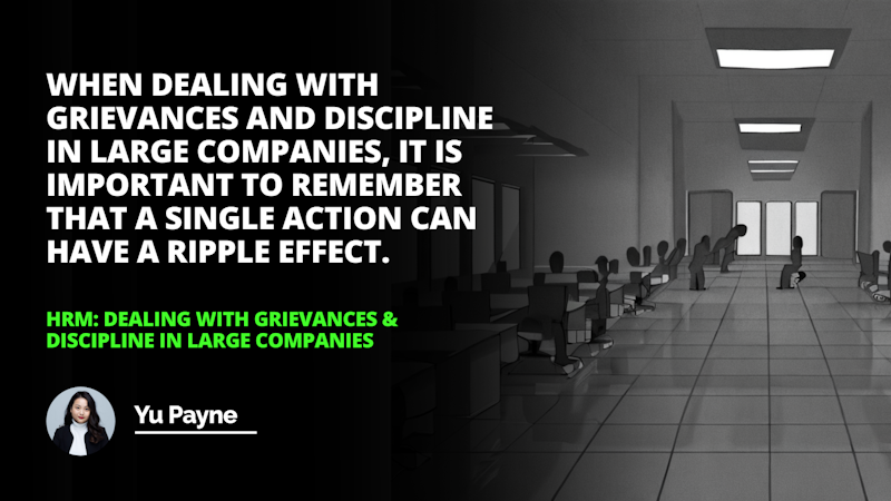 This black and white image shows a large group of people in an office. In the center of the photo, a woman wearing a white turtleneck and black jacket is standing with her back to the camera, surrounded by other people. The walls of the room are black, and on them is a large white text. In the lower right corner is a white rectangular object with a black frame. To the left of it is a white letter O on a black background. In the top right corner is another white letter O on a black background. In the upper center is another white letter O on a black background, and in the lower center is a white letter on a black background. At the top of the photo is a screenshot of a black and white photo of a woman.