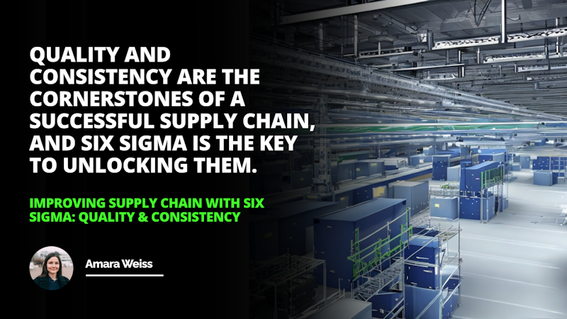 A large room filled with many cardboard boxes is visible. A woman wearing a white shirt and black pants is standing in the center of the room, smiling at the camera. In the background, there is a black wall with white text written on it. In the foreground, there are several white O's on a black background. Further to the left, there is a green text on a black wall. In the top right corner, there is a blue box with green stripes on it. In the bottom left corner, there is another white O on a black background. Finally, in the bottom right corner, there is a close-up of a white floor. Overall, the room appears to be filled with various items and a cheerful woman.