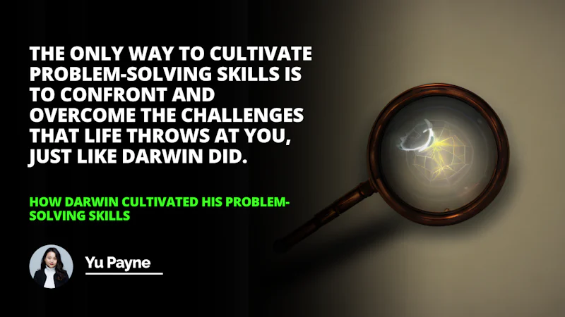 A magnifying glass with a light emitting from it is being held up against a black background. The light is illuminating a white letter O on the background. Below the magnifying glass, a spider is visible, with a web encircling it. In the foreground, a woman wearing a white turtleneck and black jacket is visible. She looks to be examining the magnifying glass and the spider. The scene is illuminated by the magnifying glass's bright light, and the spider web is highlighted against the dark background. A close-up of the spider web reveals intricate details of the structure. This image can be used to demonstrate the power of a magnifying glass in exploring the world of tiny creatures.