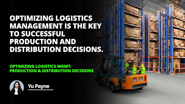 A forklift truck stands in the foreground, with a group of men gathered around it. They are standing in front of a large stack of boxes, which is illuminated by a bright light from above. One man, dressed in a green suit, is gesturing with his hands. Behind him, a woman in a white turtleneck and black jacket can be seen. In the background is a black background with white text. To the right of the group, a blurry image of a person can be seen wearing a green shirt. In the center of the image, a white letter 'O' can be seen on a black background. The woman in the green shirt is the focus of the image, standing at the front of the group, with her arms crossed.