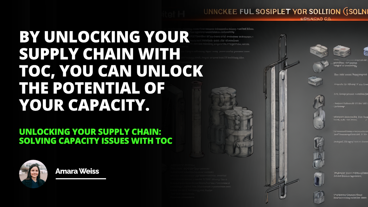 A poster of a chain hangs on a white wall. In the center is a close-up of a metal bar, surrounded by a black and white photo of a statue of a man. On either side of the metal bar is a pillar and a toilet paper holder. To the right of this is a green text on a black background which reads, and below this is a white letter 'o' on a black background. At the bottom of the poster is a woman with a pleasant smile, looking towards the camera.