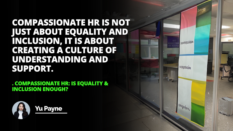 Discover how to create a workplace culture of compassion and inclusion. Learn why equality alone is not enough to create a safe and productive work environment.
